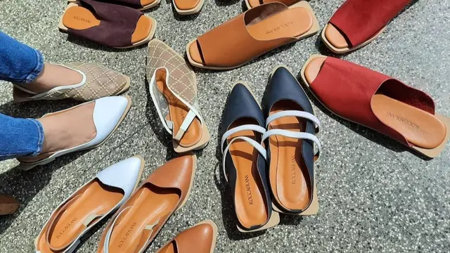 Sandal dan Sepatu Kulit