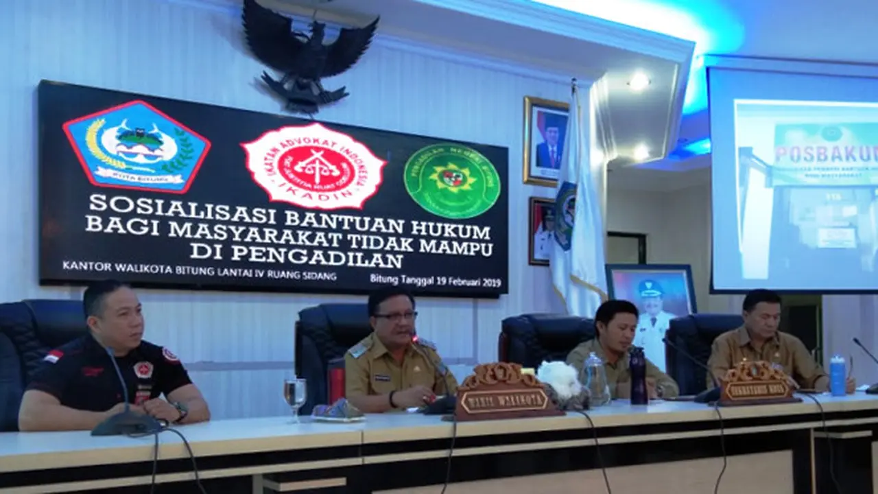 Permasalahan Hukum Bagi Masyarakat Tidak Mampu Jadi Perhatian Pemkot Bitung