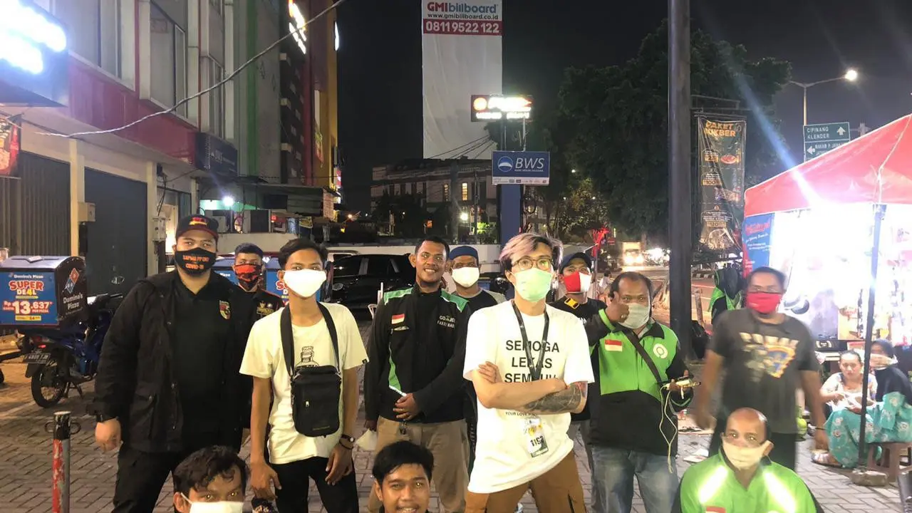 Sapma PP DKI bersama Dr. Tirta mengedukasi masyarakat mengenai virus corona Covid-19