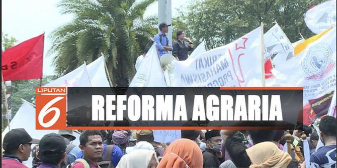 Aksi Massa Tagih Janji Persoalan Reforma Agraria yang Tak Kunjung Usai