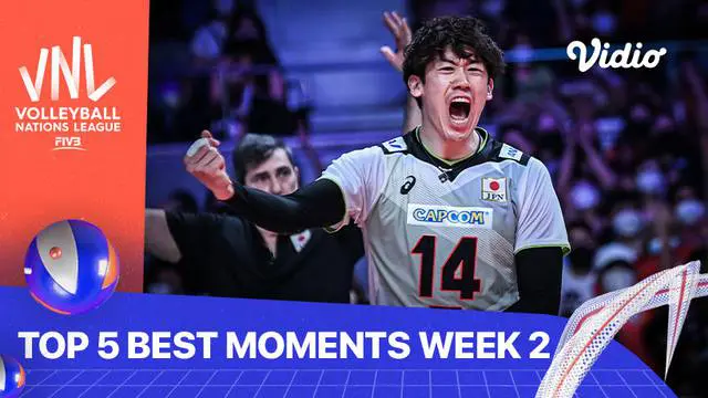 VIDEO: 5 Momen Terbaik Pekan Kedua Volleyball Nations League Putra 2022