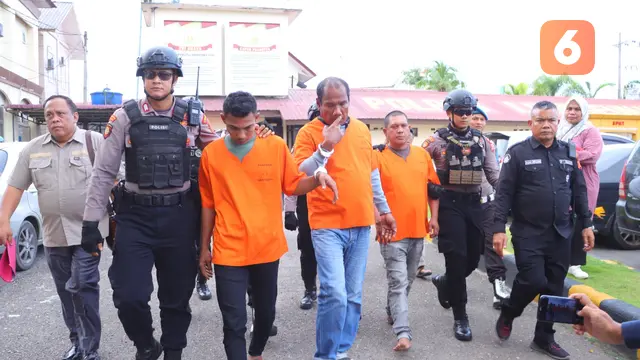 Polres Lhokseumawe tangkap tiga warga bantu pengungsi Rohingya Kabur (Liputan6.com/Istimewa)