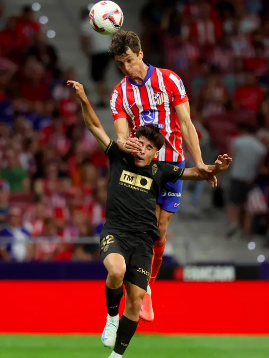 Unggul 3-0 atas Valencia CF, membawa Atletico naik ke posisi dua klasemen Liga Spanyol 2024/2025 dengan 11 poin. (Pierre-Philippe MARCOU/AFP)