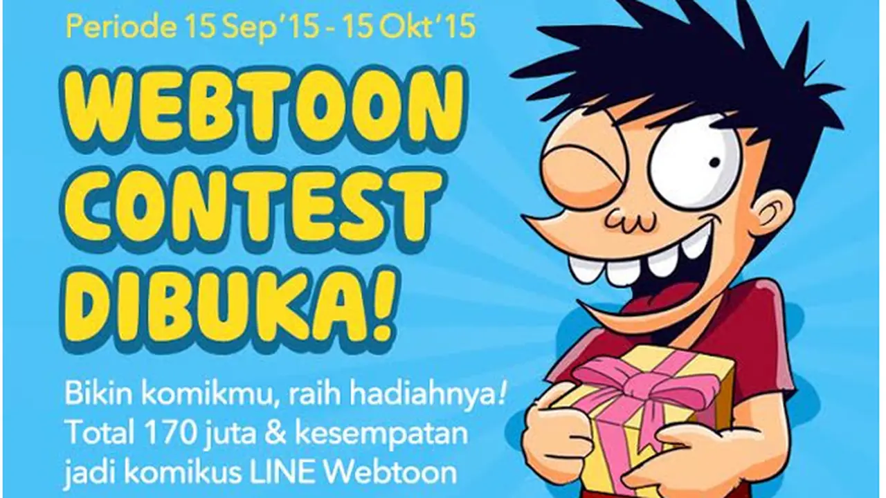 Kompetisi Komikus Indonesia Line Webtoon Contest Resmi Dimulai