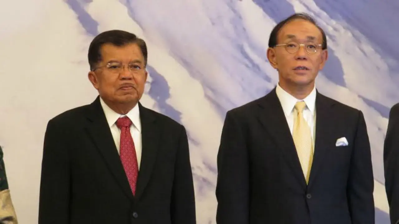 Wapres JK bersama Duta Besar Jepang