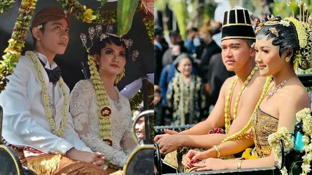 6 Potret Beda Acara Pernikahan Ketiga Anak Presiden Jokowi, Kental Adat Jawa
