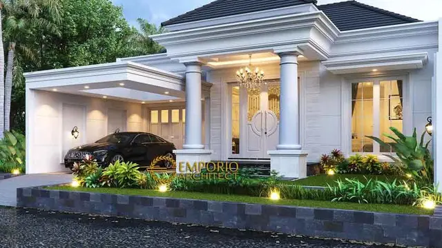 Rumah Atap Limas Pilar Dekoratif/emporioarchitect.com