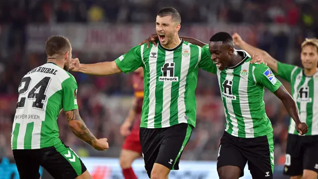 AS Roma Dipermalukan Real Betis di Liga Europa