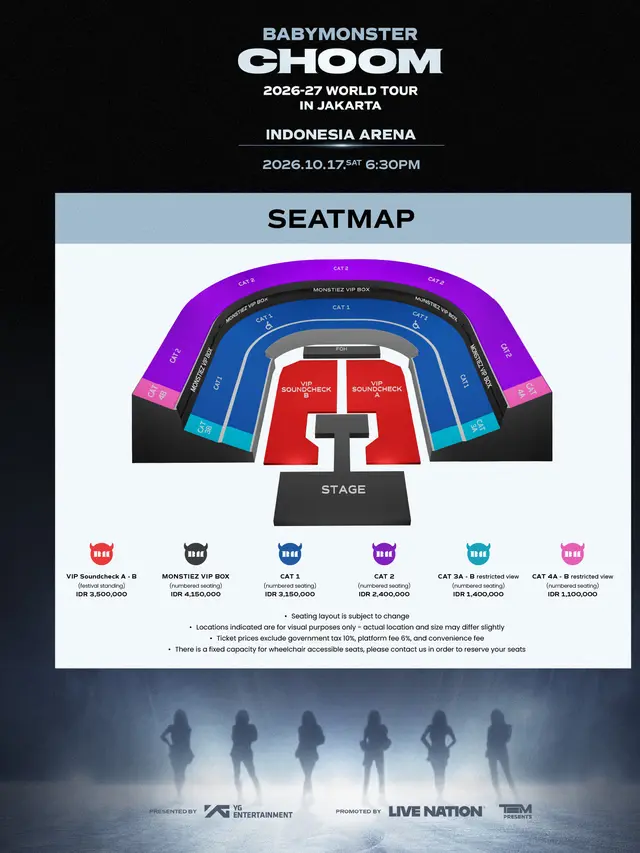Tur Dunia Babymonster Mampir ke Jakarta, Tiket Mulai Dijual 4 Juni 2026