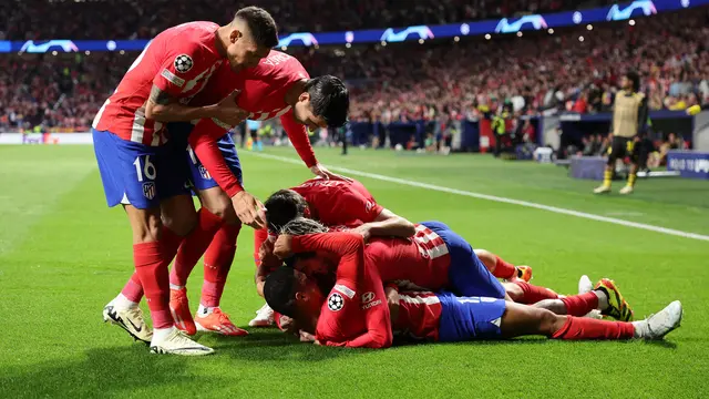 Atletico Madrid vs Borussia Dortmund, Liga Champions