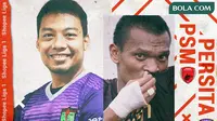 Shopee Liga 1 - Persita Tangerang Vs PSM Makassar - Duel Pemain (Bola.com/Adreanus Titus)