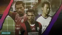 Ismed Sofyan, Ricardo Salampessy dan Hamka Hamzah. (Bola.com/Dody Iryawan)