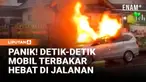 Sebuah minibus terbakar hebat di Dusun Saragan, Kelurahan Banyurojo, Kecamatan Mertoyudan, Magelang, Jawa Tengah, Selasa sore. Tiga orang yang berada di dalam kendaraan tersebut dilaporkan mengalami luka bakar dan cedera ringan.
