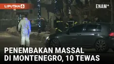 Polisi Montenegro mengumumkan bahwa Aco Martinovic, tersangka penembakan massal yang menewaskan 10 orang, termasuk dua anak-anak, telah menembak dirinya sendiri saat dikepung polisi. Martinovic meninggal dalam perjalanan ke rumah sakit.