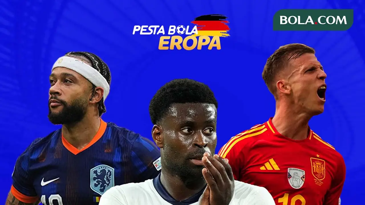 Euro 2024 - Memphis Depay, Marc Guehi, Dani Olmo