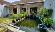 10 Desain Kolam Ikan Air Tawar yang Mudah Dikuras, Praktis untuk Rumah Subsidi