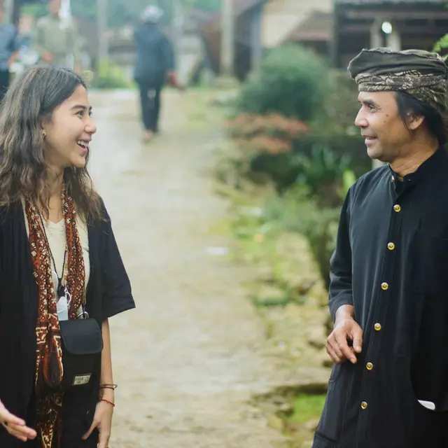 Adinda Thomas Singgah di Kasepuhan Ciptagelar.