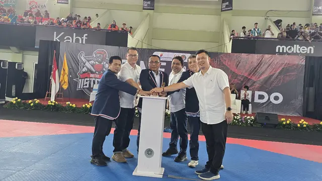 Keseruan pembukaan kejuaraan taekwondo IISTC 3 atau International Inter Student Taekwondo Championship 3