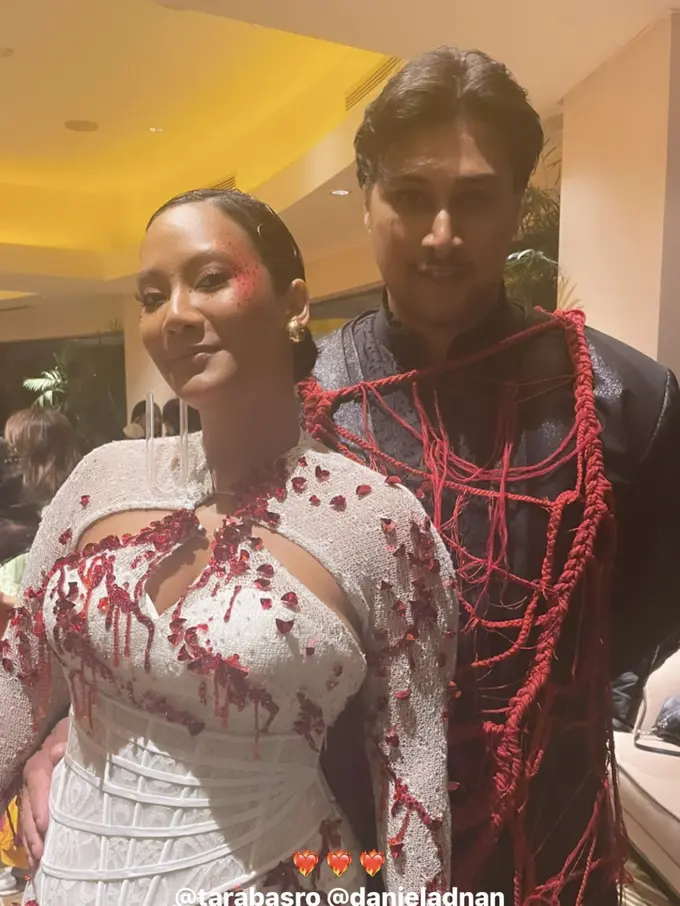 Tara Basro di premiere Pengabdi Setan 2