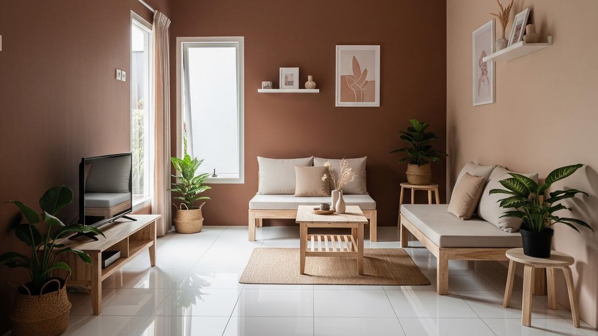 9 Warna Cat Rumah yang Cocok untuk Lantai Putih, Bikin Hunian Elegan dan Luas