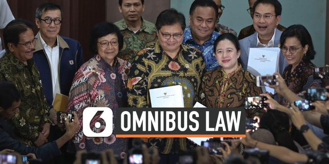 VIDEO: Pemerintah Resmi Serahkan Draf Omnibus Law ke DPR