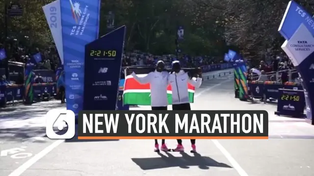 Pelari Kenya Goeffrey Kamworor dari Kenya sukses juarai ajang New York Marathon 2019. Ia capai finis dengan waktu 2 jam 8 menit 13 detik.