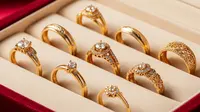 7 Model Cincin Emas 24 Karat 3 Gram yang Awet &amp; Timeless, Cocok untuk Investasi dan Warisan