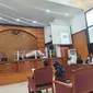 Sidang Pemeriksaan Saksi Ahli Perkara dugaan Unlawfull Killing, Laskar FPI di PN Jaksel. (Merdeka.com)