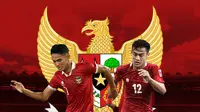 Timnas Indonesia - Pratama Arhan dan Marselino Ferdinan (Bola.com/Erisa Febri)
