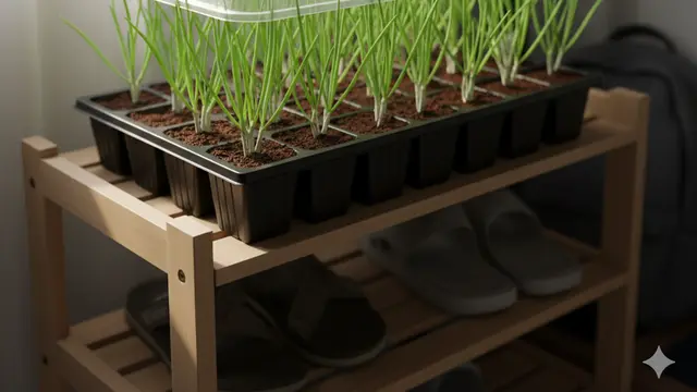 Model Kebun Sayur Rumahan Ala Anak Kos yang Jarang Nyiram. Gemini