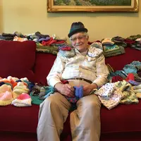 Di usia tuanya Kakek Ed juga masih memiliki mimpi yang tidak hanya untuk dirinya sendiri, tapi juga untuk kebahagiaan orang lain. (Foto: ajc.com)