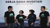 PT Samudera Indonesia Tbk (SMDR) dan PT Kalbe Farma Tbk (KLBF) menandatangani perjanjian investasi pada 17 November 2022 (Foto:PT Samudera Indonesia Tbk)