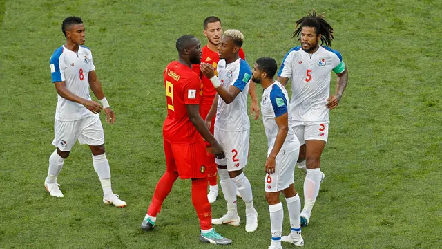 Belgia Lumat Panama 3-0, Romelu Lukaku Sumbang Dua Gol