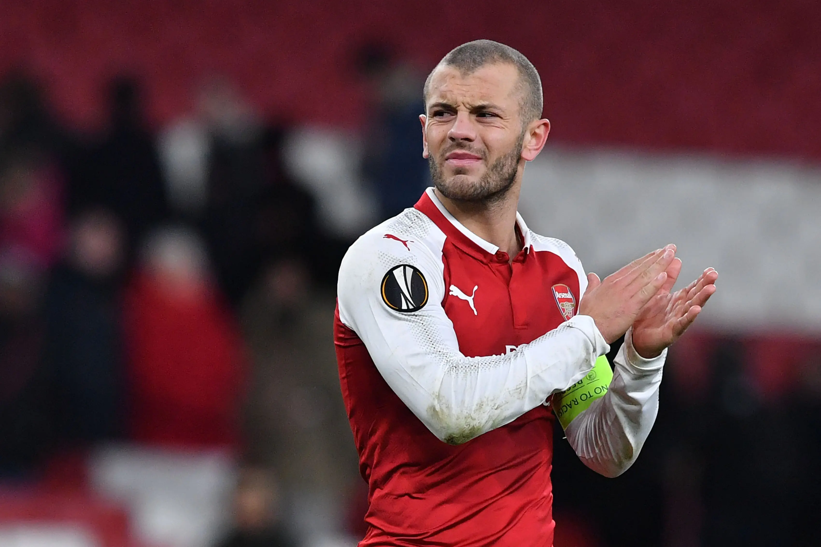 Gelandang Arsenal, Jack Wilshere (AFP/Ben Stansall)