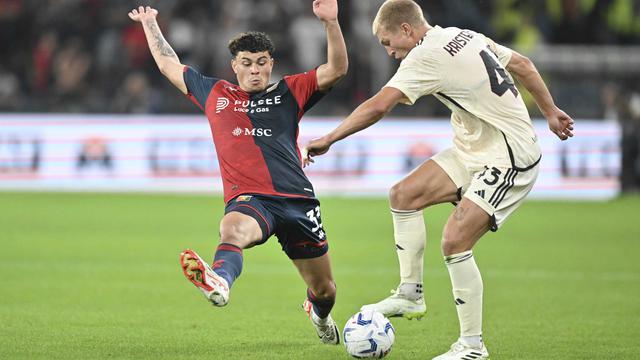 Hasil Liga Italia Genoa vs AS Roma