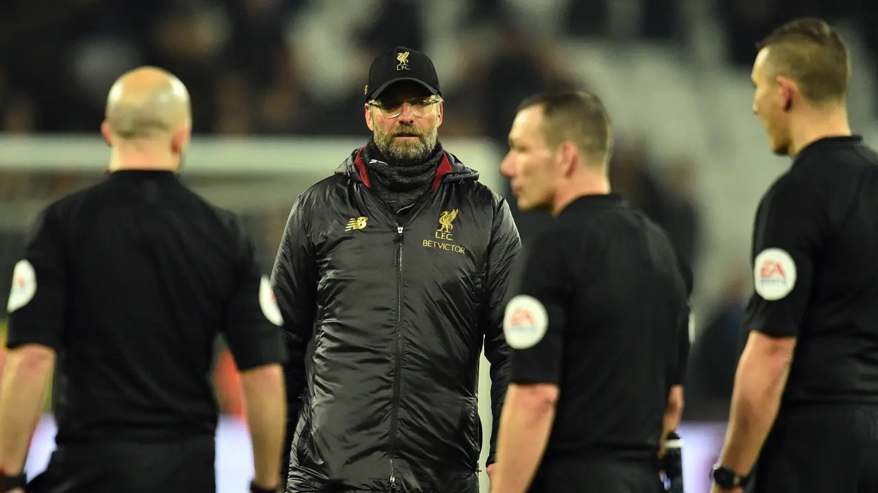 Ekspresi Jurgen Klopp Usai Liverpool Bermain Imbang Atas West Ham
