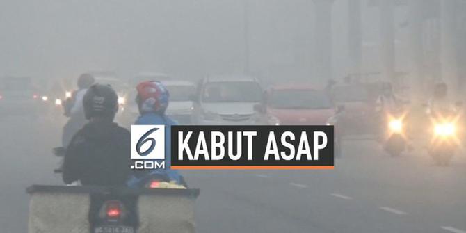 VIDEO: Pagi Ini Kabut Asap Kembali Selimuti Palembang