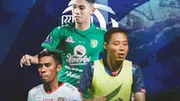 Liga 1 - Fadil Sausu, Evan Dimas, Marselino Ferdinan (Bola.com/Adreanus Titus)