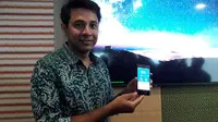 VP Next Billion Users Google Caesar Sengupta saat peluncuran Datally (liputan6.com/Agustinus M. Damar)