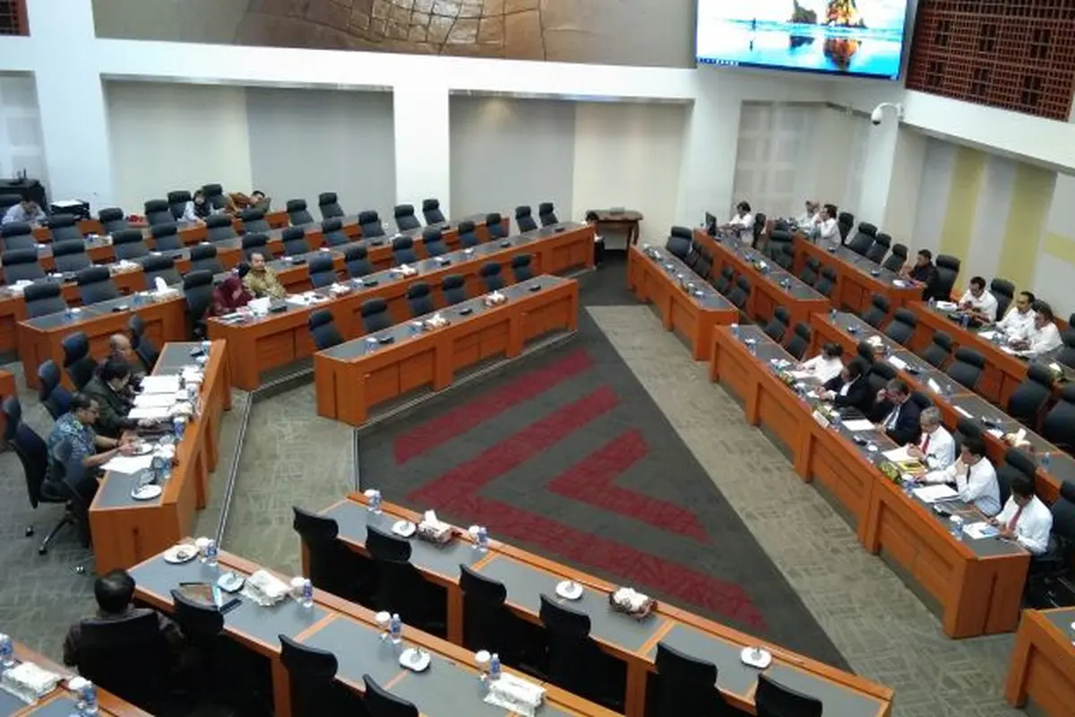 Badan Anggaran (Banggar) DPR RI menggelar Rapat Panja Perumus Kesimpulan Laporan Semester I dan Prognosis Semester II Rancangan Anggaran Pendapatan dan Belanja Negara ( RAPBN) 2018, Senin (23/7/2018). Yayu Agustini Rahayu/Merdeka.com)