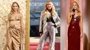 Komedian dan aktris Nikki Glaser dipercaya menjadi host untuk Golden Globes 2025. Sebagai host, Nikki Glaser tampil totalitas dengan 10 gaun sekaligus. Seperti apa potretnya? [@prabalgurung @off___white @rebecavallance]