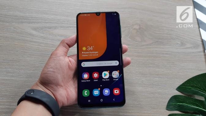 Samsung Galaxy A50s (Liputan6.com/ Agustin Setyo W)