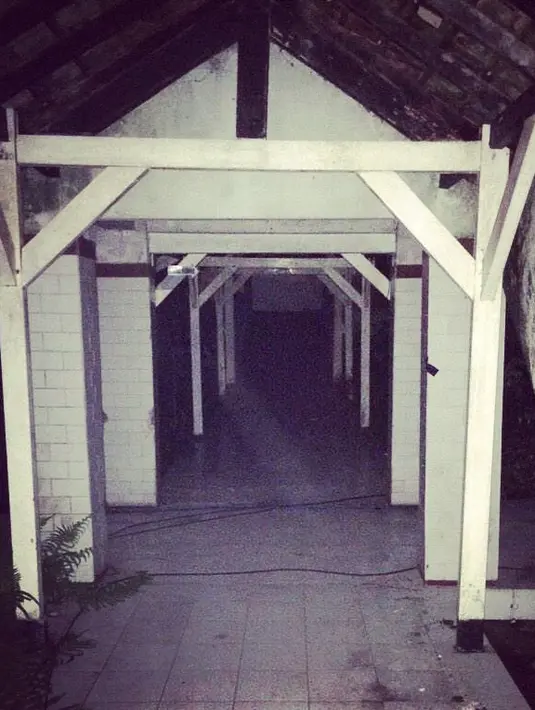 Di lorong ini, Sara Wijayanto menjelaskan jika banyak makhluk yang usil. Dan ia sempat diperingatkan oleh makhluk di lokasi itu. (foto: instagram.com/sarawijayanto)