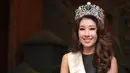 Berasal dari Negara Korea, Jenny Kim, Miss Supranational 2017, ternyata memiliki ikatan batin dengan Indonesia. Bahkan, ia juga menganggap Indonesia sebagai rumah ke-2 nya. (Adrian Putra/Bintang.com)