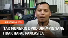 Beberapa hari terakhir ramai persoalan Ketua DPRD Lumajang yang mengundurkan diri dari jabatannya, karena tidak hafal Pancasila. Apa alasannya hingga harus mundur?