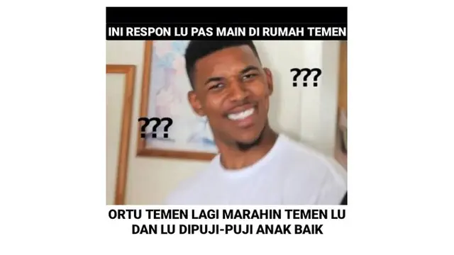 7 Meme Kocak Momen Main ke Rumah Teman Ini Sering Terjadi