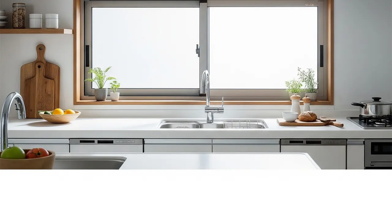 Model Jendela Dapur Minimalis (Image by Gemini AI)