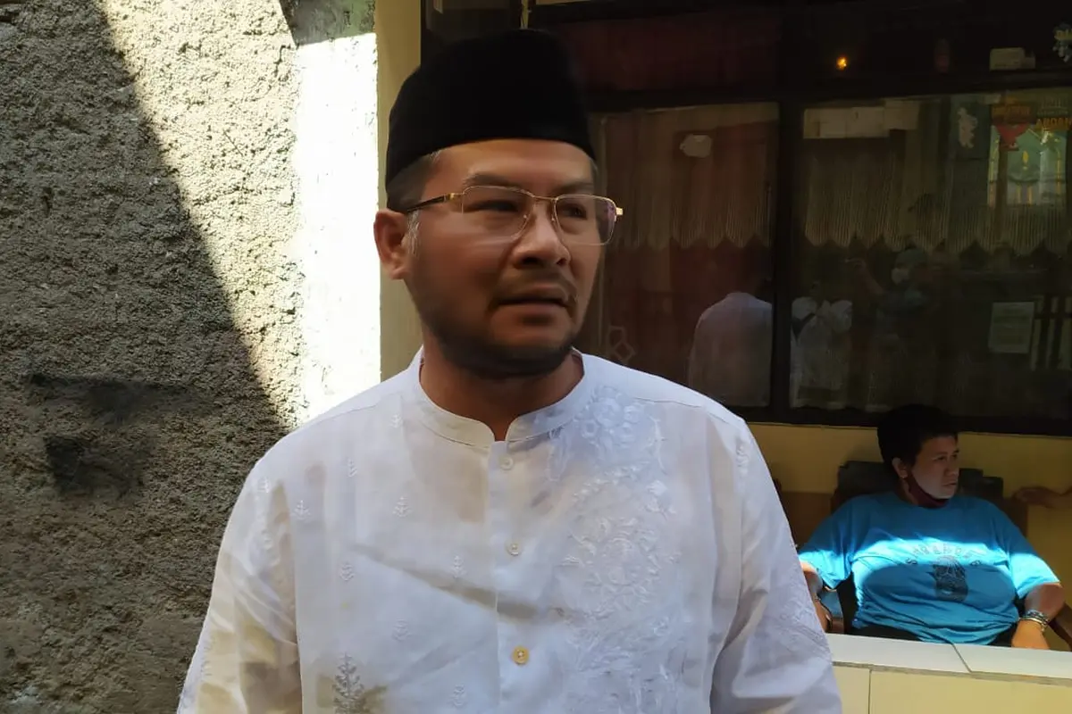 Manajer tim sepak bola Pelatda PON Jabar, Erwan Setiawan. PON Papua 2020