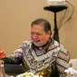 Menteri Koordinator Bidang Perekonomian Airlangga Hartarto dalam acara Foreign Policy Community Indonesia (FPCI) CEO Forum 2024, Selasa (6/8/2024). (Dok Kemenko Perekonomian)