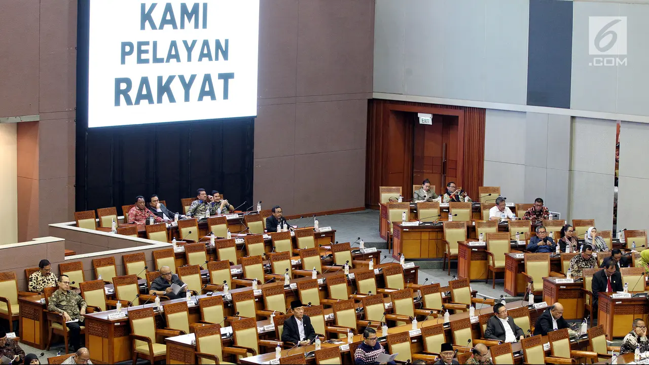DPR Gelar Rapat Paripurna Pembukaan Masa Sidang IV 2017-2018